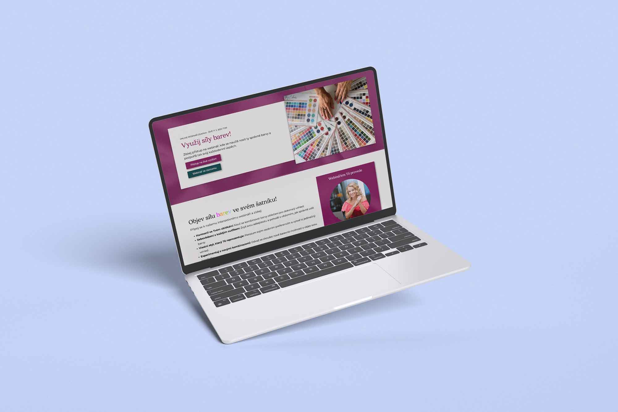 Online webinář Využij síly barev!
